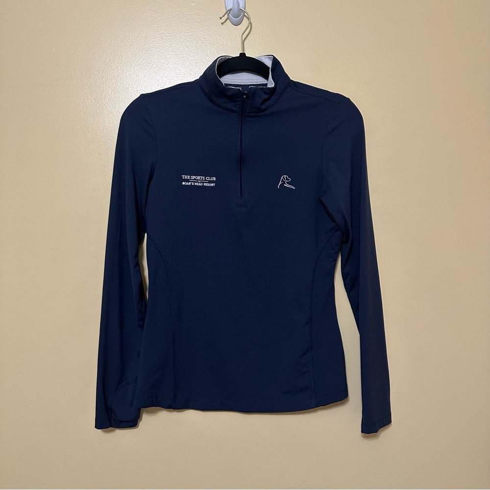 Rhoback Solid Performance Q-Zip Pullover Boar’s H… - image 5